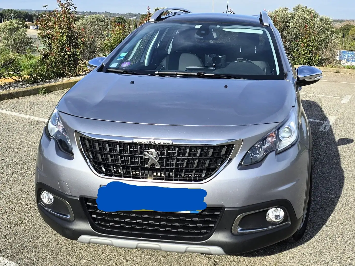 Peugeot 2008 1.2 PureTech 110ch S Gris - 2
