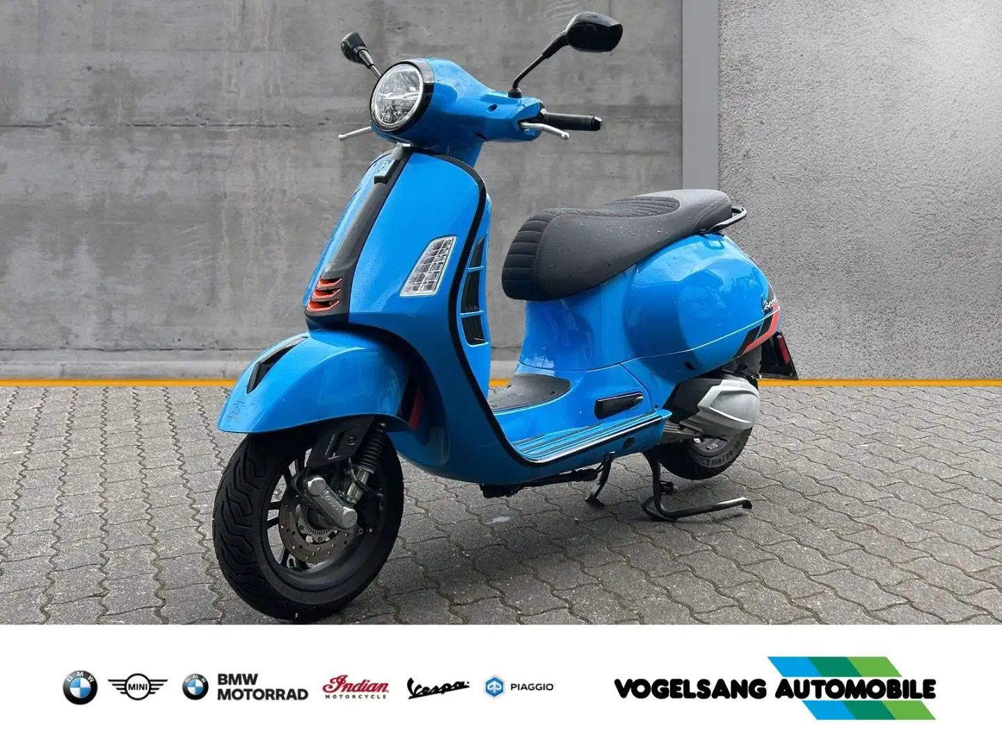 Vespa GTS 310 Super Sport HPE, Keyless Ride, Voll-LED, Blauw - 1