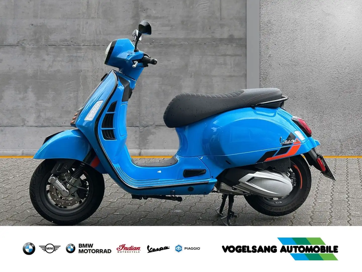 Vespa GTS 310 Super Sport HPE, Keyless Ride, Voll-LED, Blauw - 2