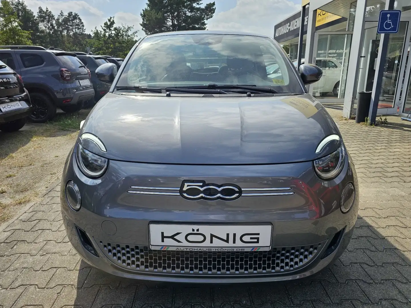 Fiat 500 Neuer 500e *Allwetter*, CaprPlay Grau - 2