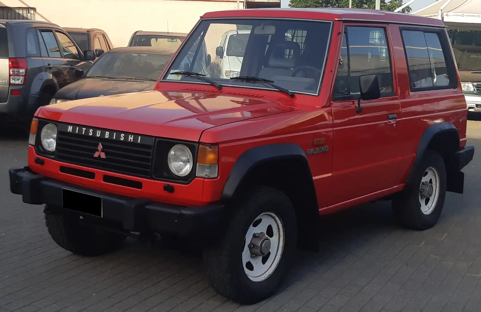 Mitsubishi Pajero 2.5 TD 3P -MOTORE NUOVO- Rosso - 1