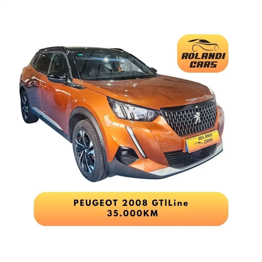 Peugeot 2008 1.2 PureTech S&S Active Pack 130 Naranja - 1
