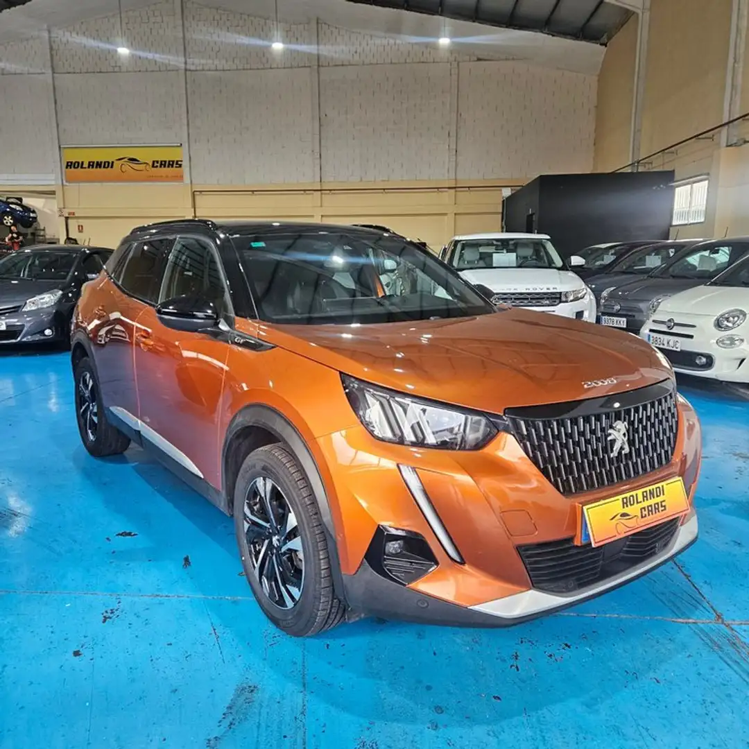 Peugeot 2008 1.2 PureTech S&S Active Pack 130 Naranja - 2