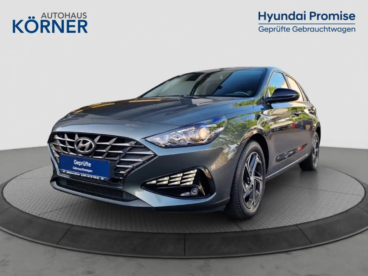 Hyundai i30 EDITION 30 *CARPLAY*CAM*SITZHZG*SPURASSIST* Grijs - 2