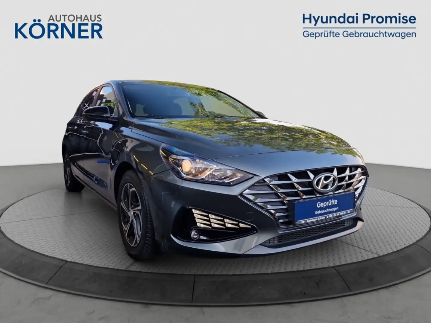 Hyundai i30 EDITION 30 *CARPLAY*CAM*SITZHZG*SPURASSIST* Grijs - 1