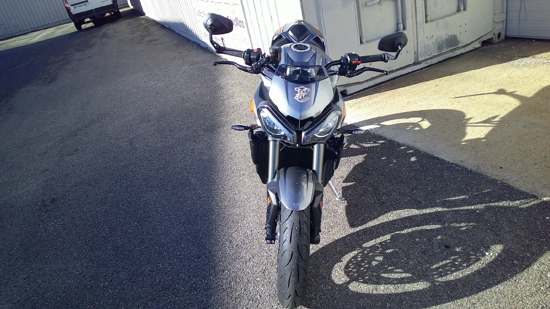 Triumph Street Triple 765 Gris - 2