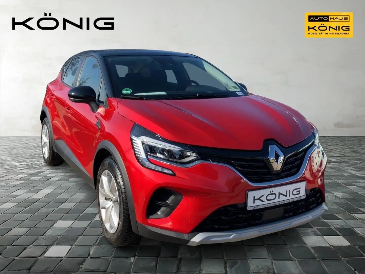 Renault Captur TCe 140 EQUILIBRE NAVI*CARPLAY*ALLWETTER Rosso - 2