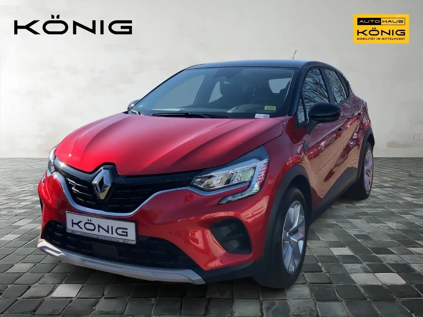Renault Captur TCe 140 EQUILIBRE NAVI*CARPLAY*ALLWETTER Rosso - 1