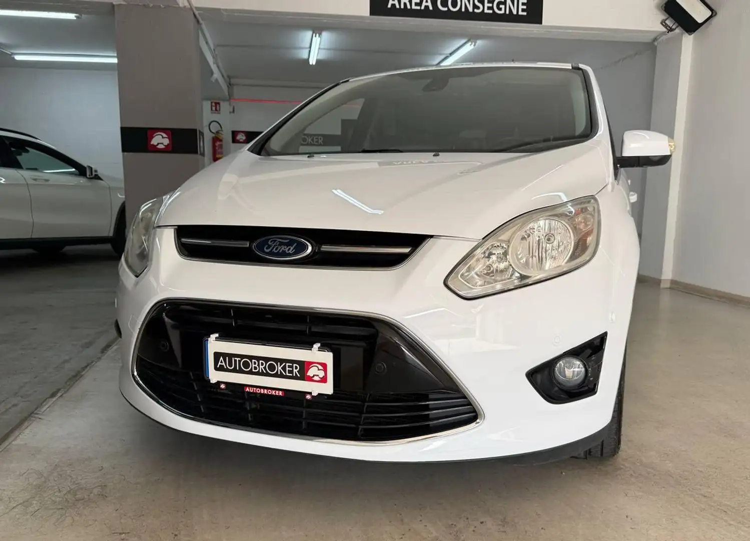 Ford C-Max 1.6 TDCi 115CV Titanium Weiß - 2