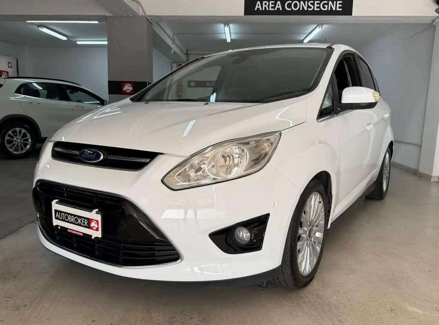 Ford C-Max 1.6 TDCi 115CV Titanium Weiß - 1