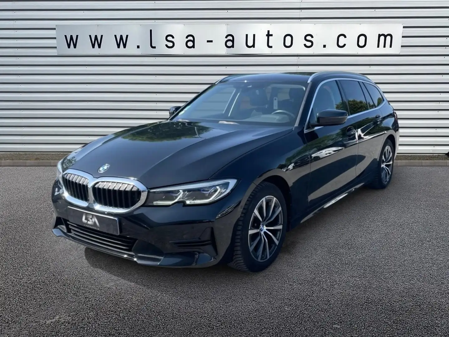 BMW 320 320d xDrive Lounge BVA Noir - 1