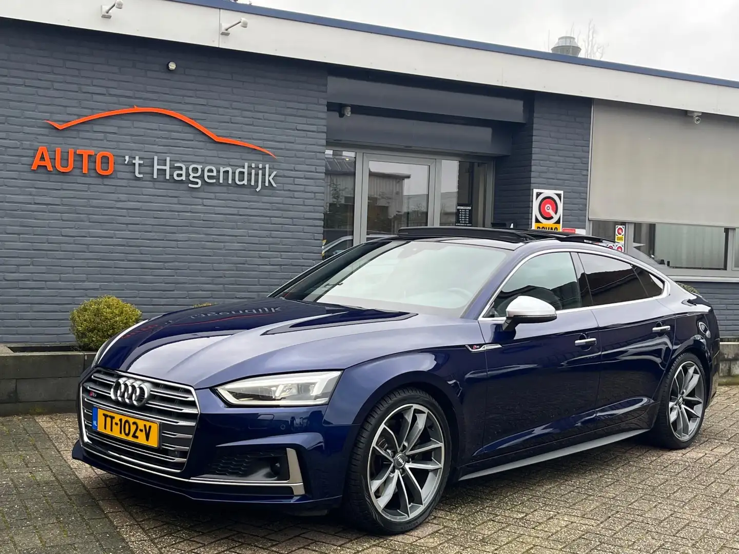 Audi S5 Sportback 3.0 TFSI quattro pano B&O SCM5 camera ca Blauw - 2