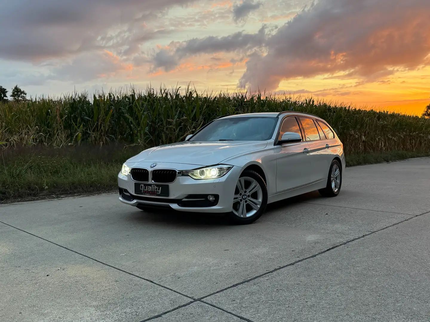BMW 316 316d Touring -Automaat - Leder - EURO6b- BTW Aftr. Wit - 2