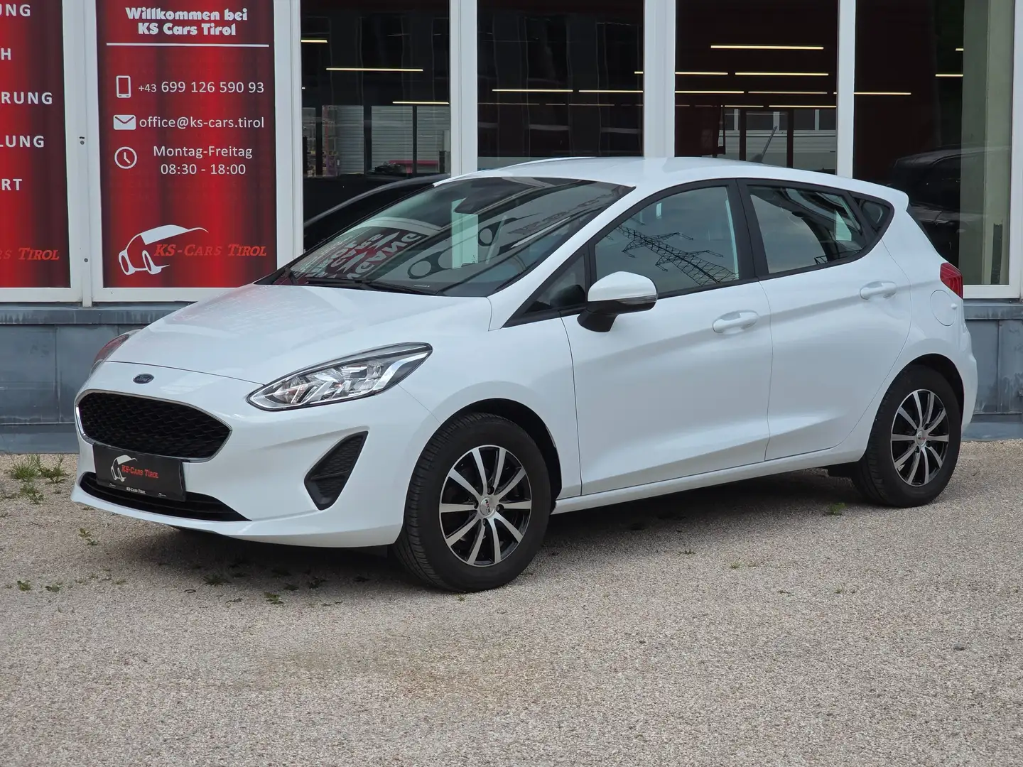 Ford Fiesta Cool Weiß - 1