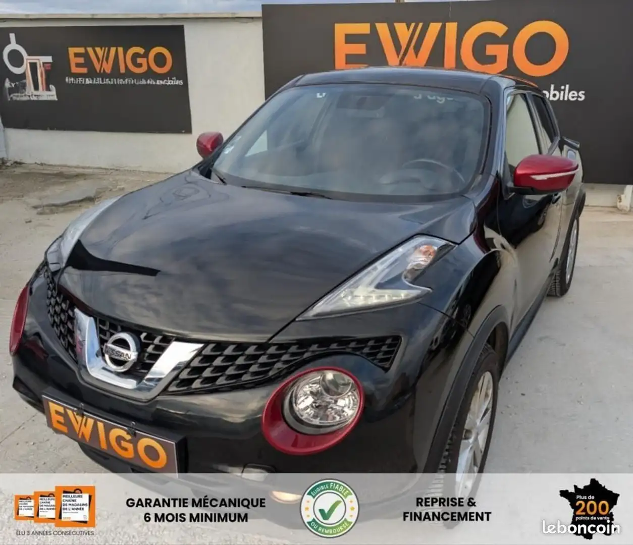 Nissan Juke 1.2 DIGT 115 ACENTA 2WD Noir - 1
