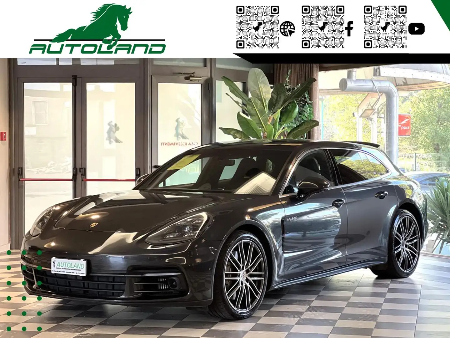 Porsche Panamera 2.9 4 E-Hybrid Sport Turismo Grigio - 1