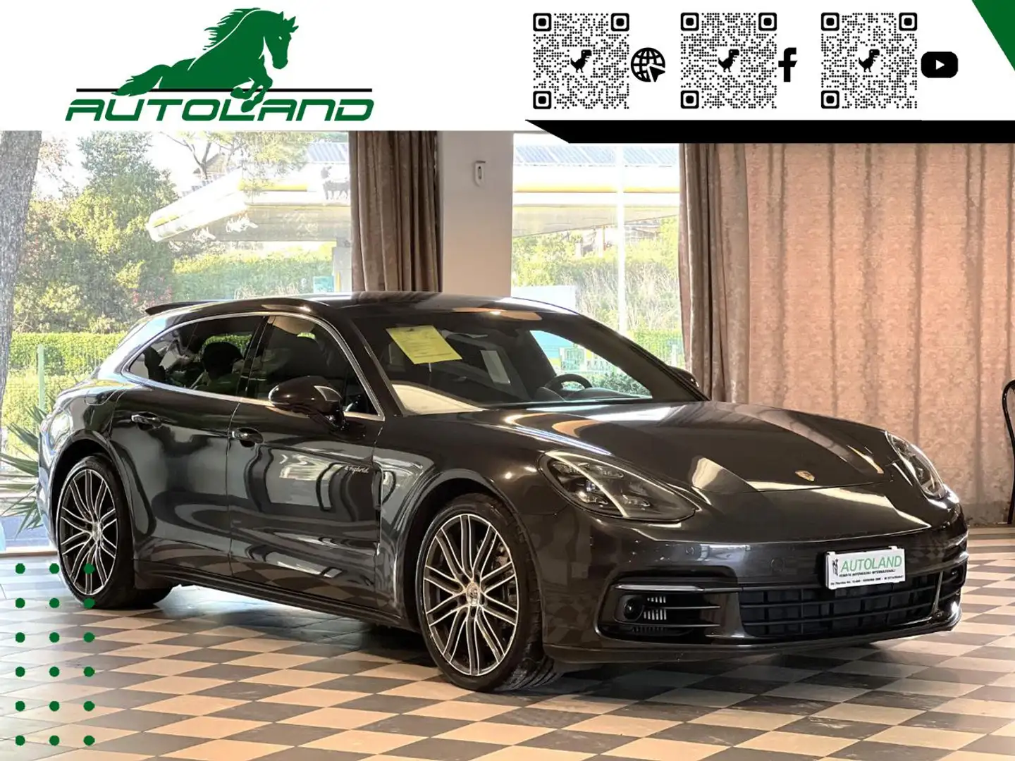 Porsche Panamera 2.9 4 E-Hybrid Sport Turismo Grigio - 2