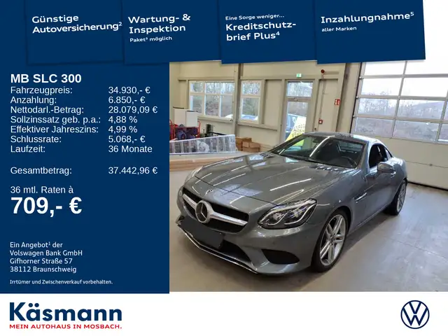 Mercedes-Benz SLC 300 LED KAM NAV AIRSCARF SPORT-PAKET SHZ