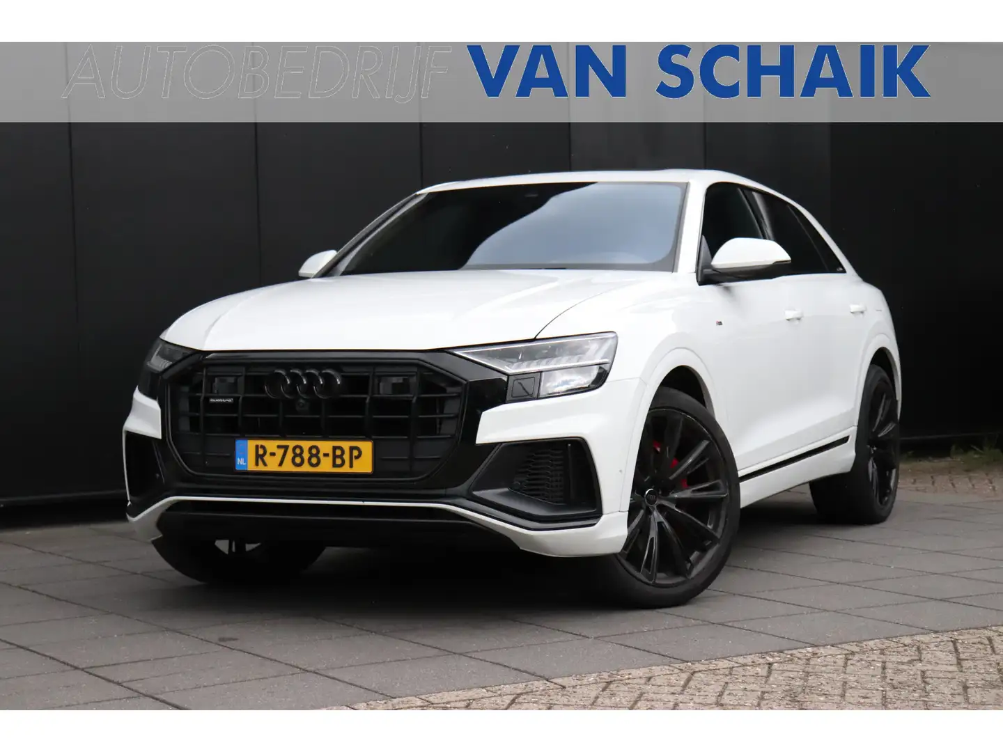 Audi Q8 55 TFSI | 3X S-LINE | B&O | PANO | LUCHTVERING | H Wit - 1