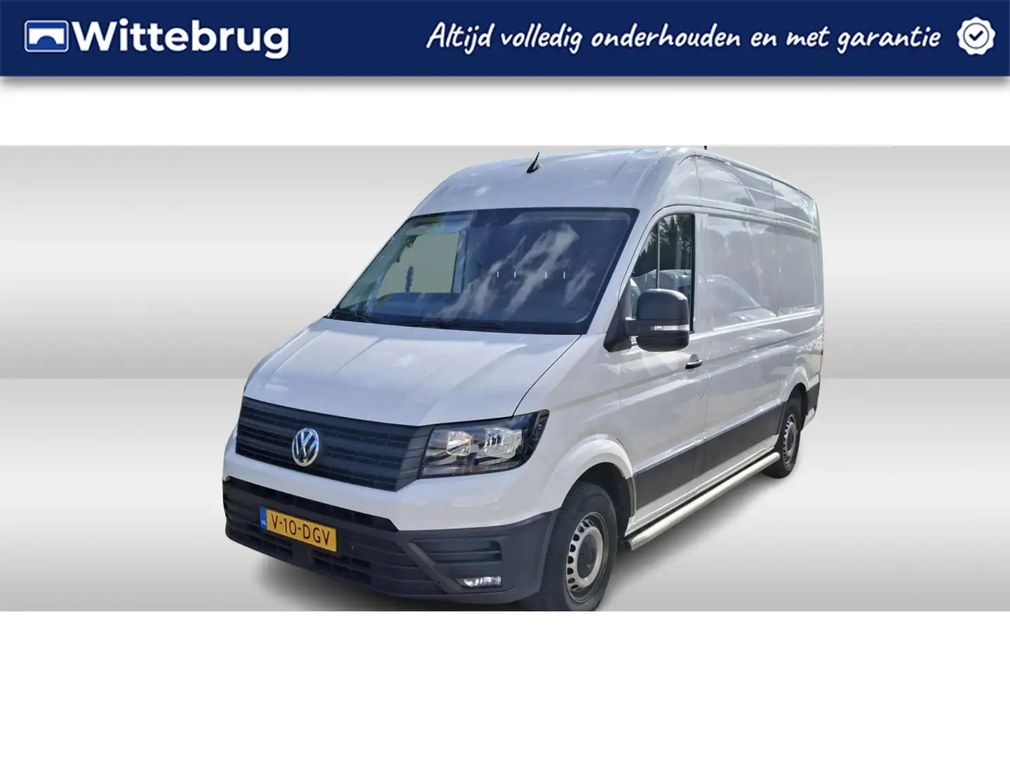 Volkswagen Crafter 35 2.0 TDI L3H3 Comfortline 140 pk Automaat / Trek Blanc - 1
