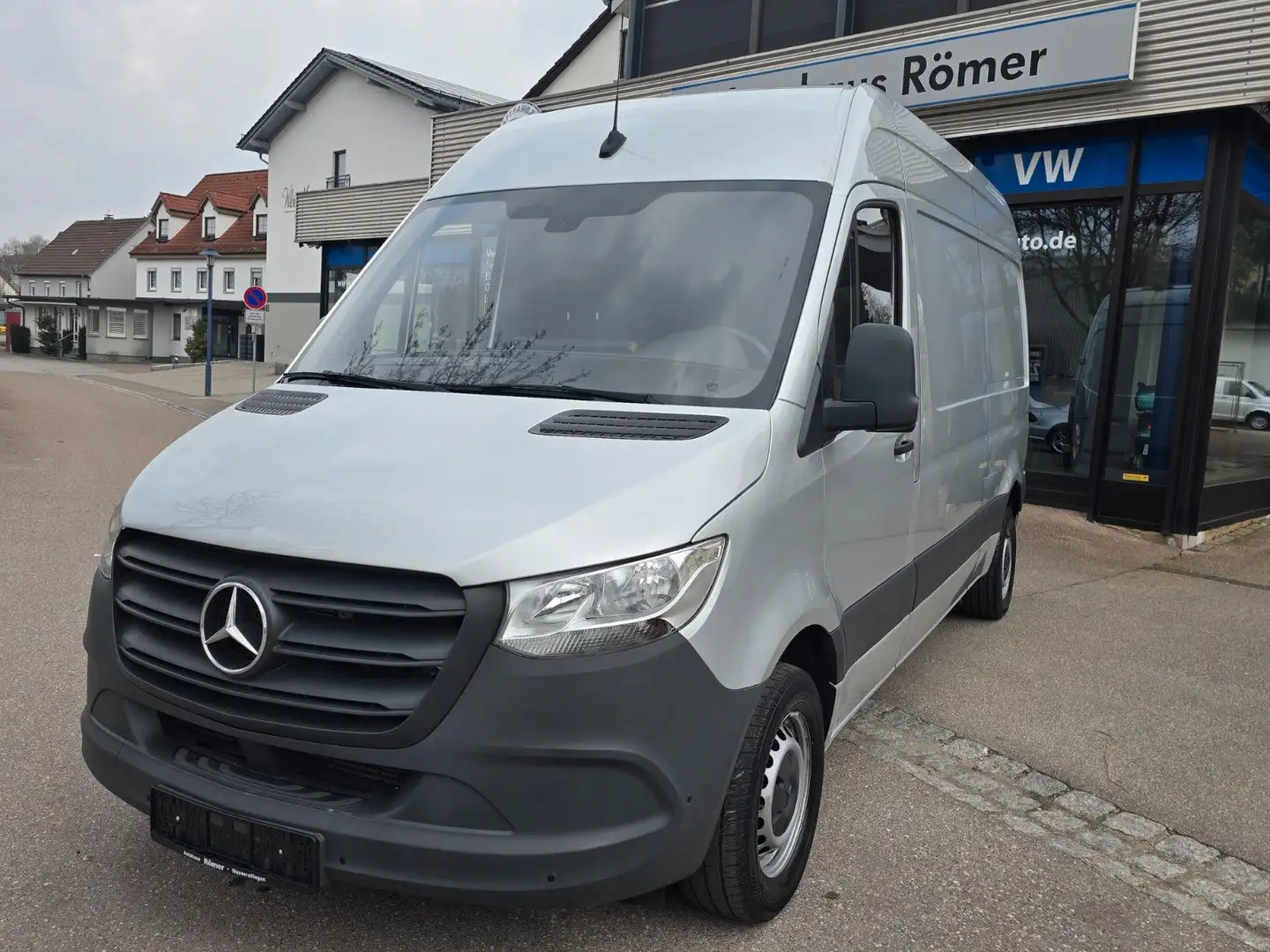 Mercedes-Benz Sprinter III Kasten 214 CDI L2 Carplay Kamera Plateado - 1
