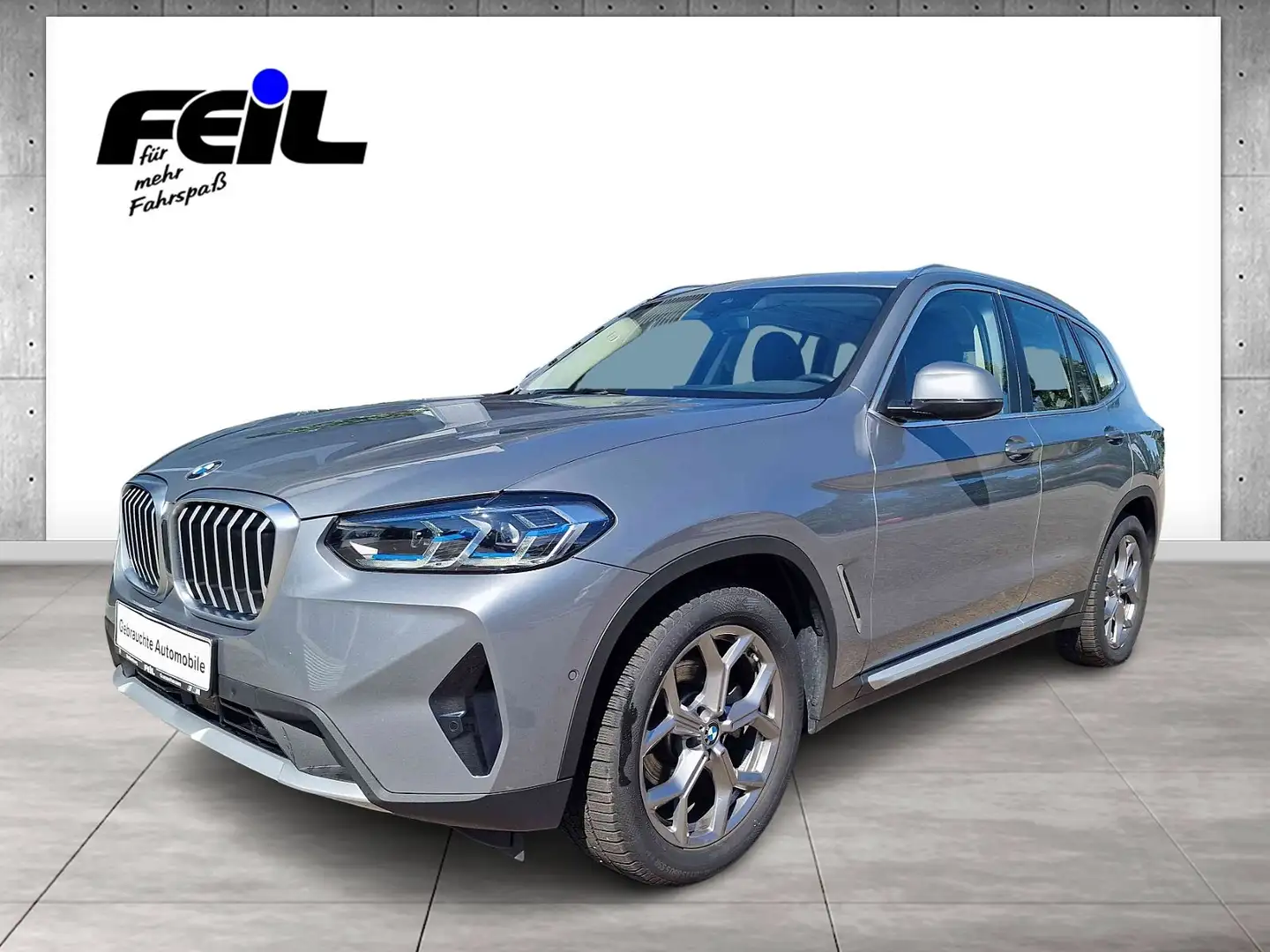 BMW X3 xDrive20d   Head-Up HK HiFi DAB LED WLAN RFK Grau - 1