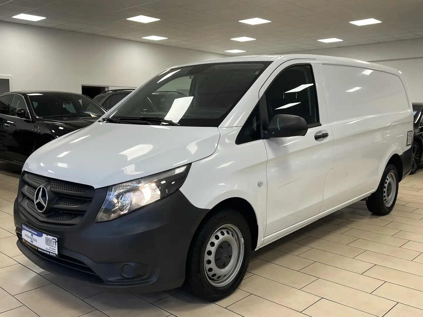 Mercedes-Benz Vito 3-Sitzer BlueEfficiency lang AHK Klima DAB Blanc - 1