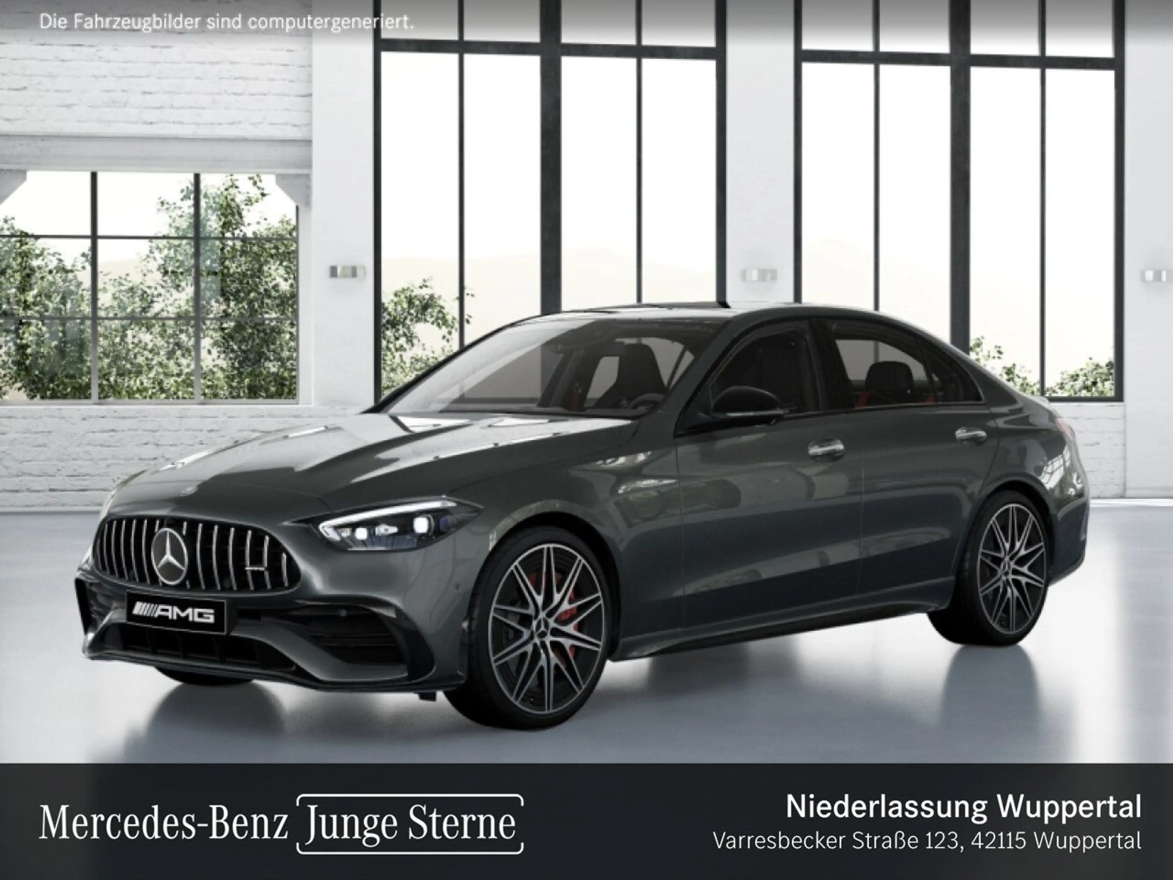 Mercedes-Benz C 43 AMG C 43 4M NIGHT+PANO+360+BURMESTER+PERFSITZE+KEYLESS — photo 13