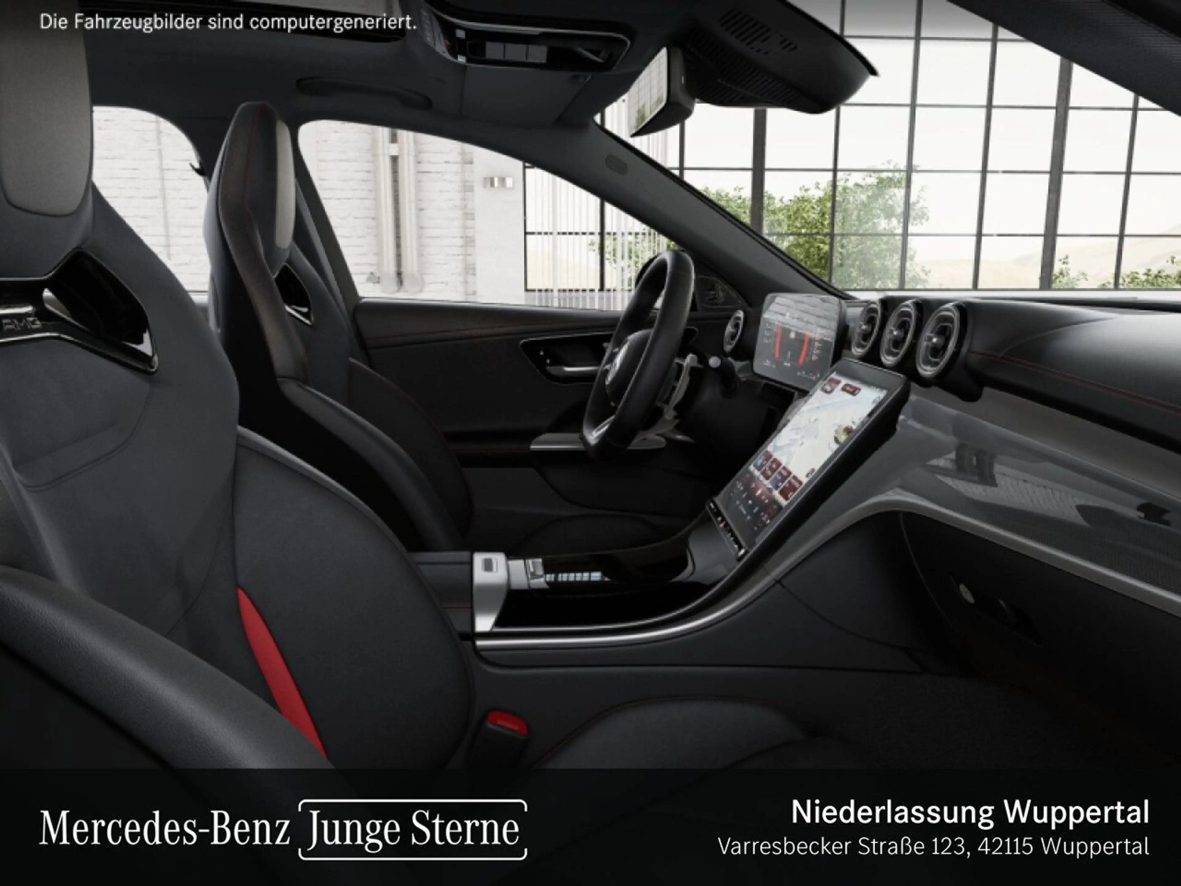 Mercedes-Benz C 43 AMG C 43 4M NIGHT+PANO+360+BURMESTER+PERFSITZE+KEYLESS — photo 11