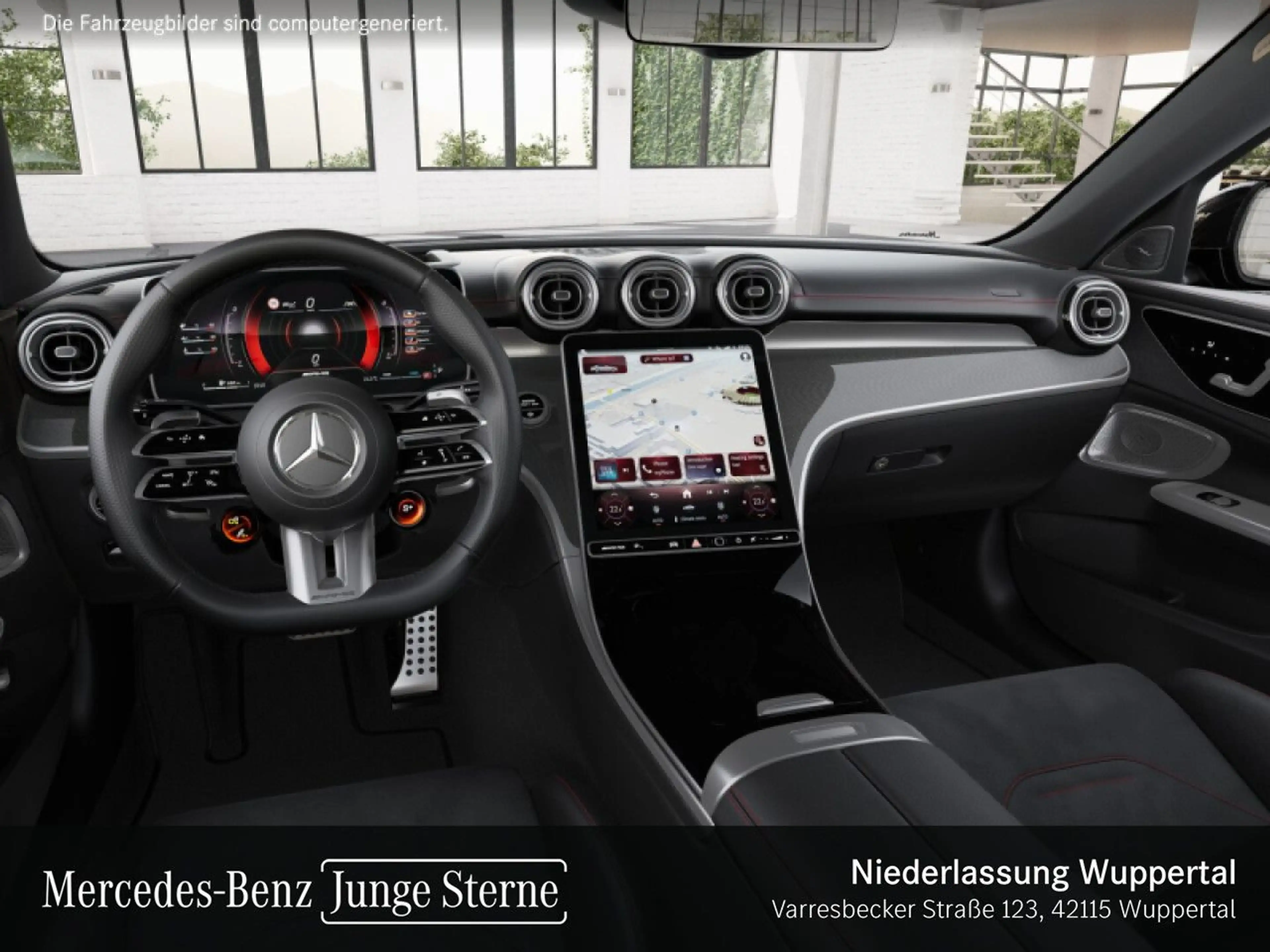 Mercedes-Benz C 43 AMG C 43 4M NIGHT+PANO+360+BURMESTER+PERFSITZE+KEYLESS — photo 9