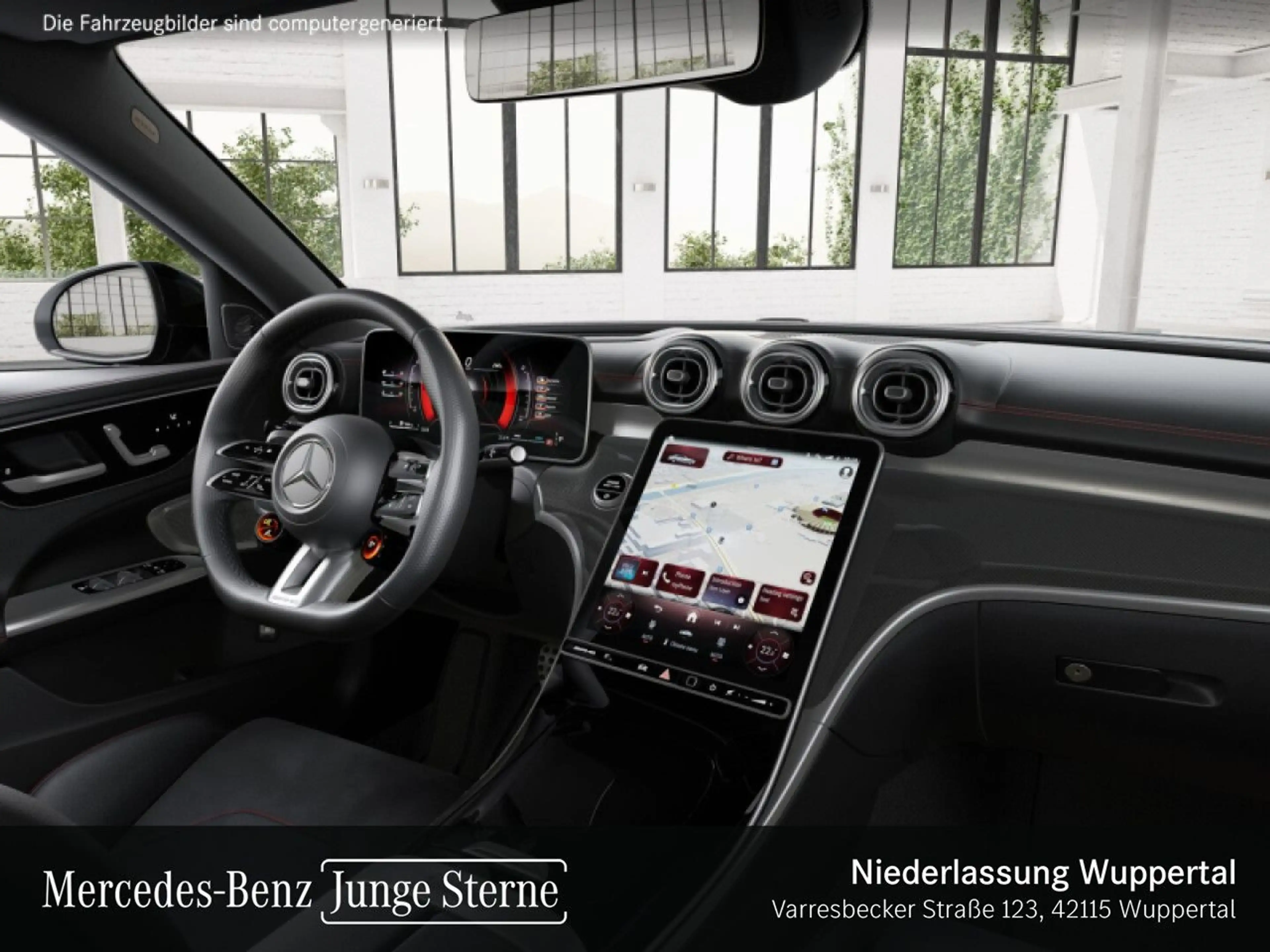 Mercedes-Benz C 43 AMG C 43 4M NIGHT+PANO+360+BURMESTER+PERFSITZE+KEYLESS — photo 10