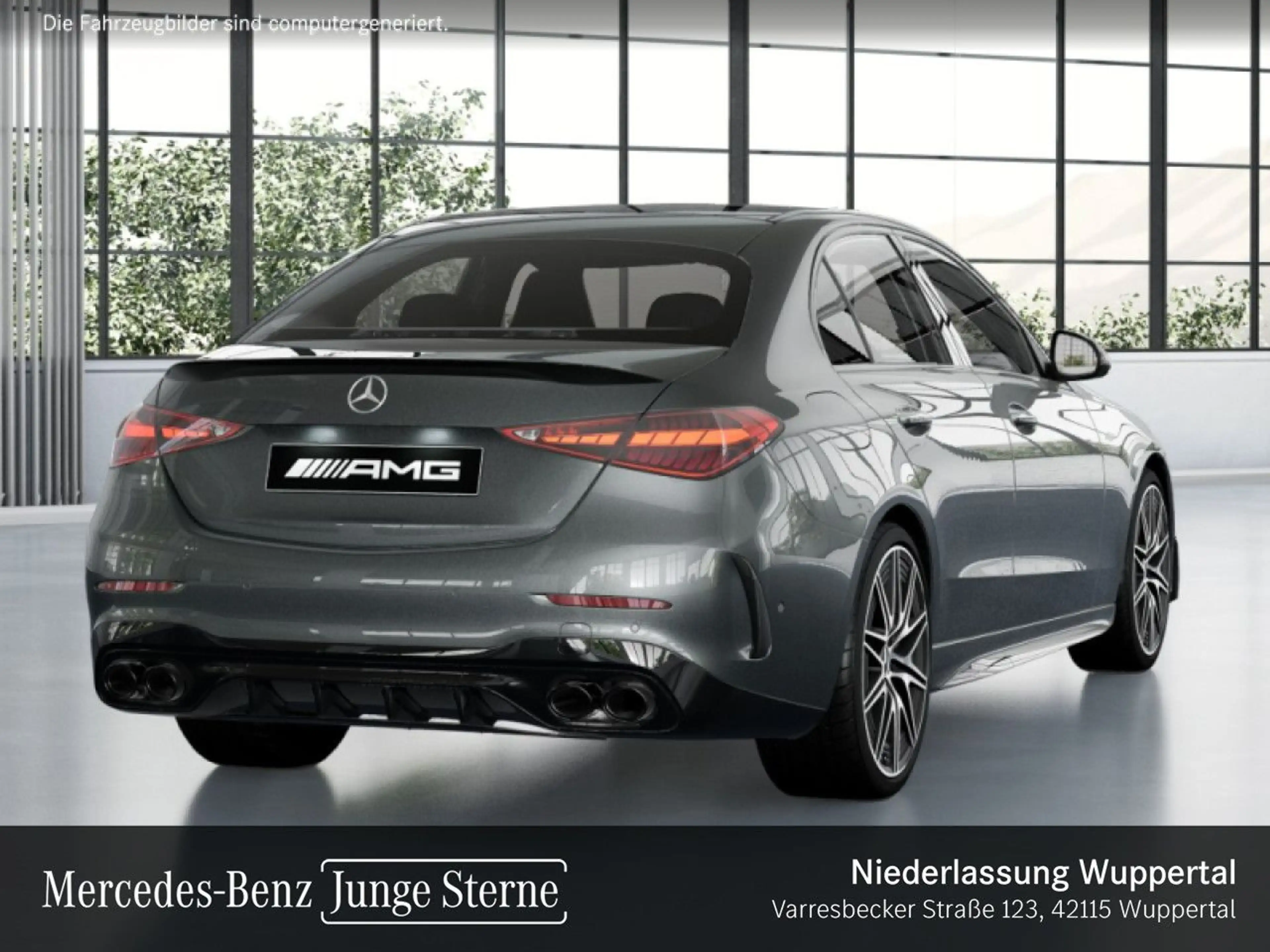 Mercedes-Benz C 43 AMG C 43 4M NIGHT+PANO+360+BURMESTER+PERFSITZE+KEYLESS — photo 4