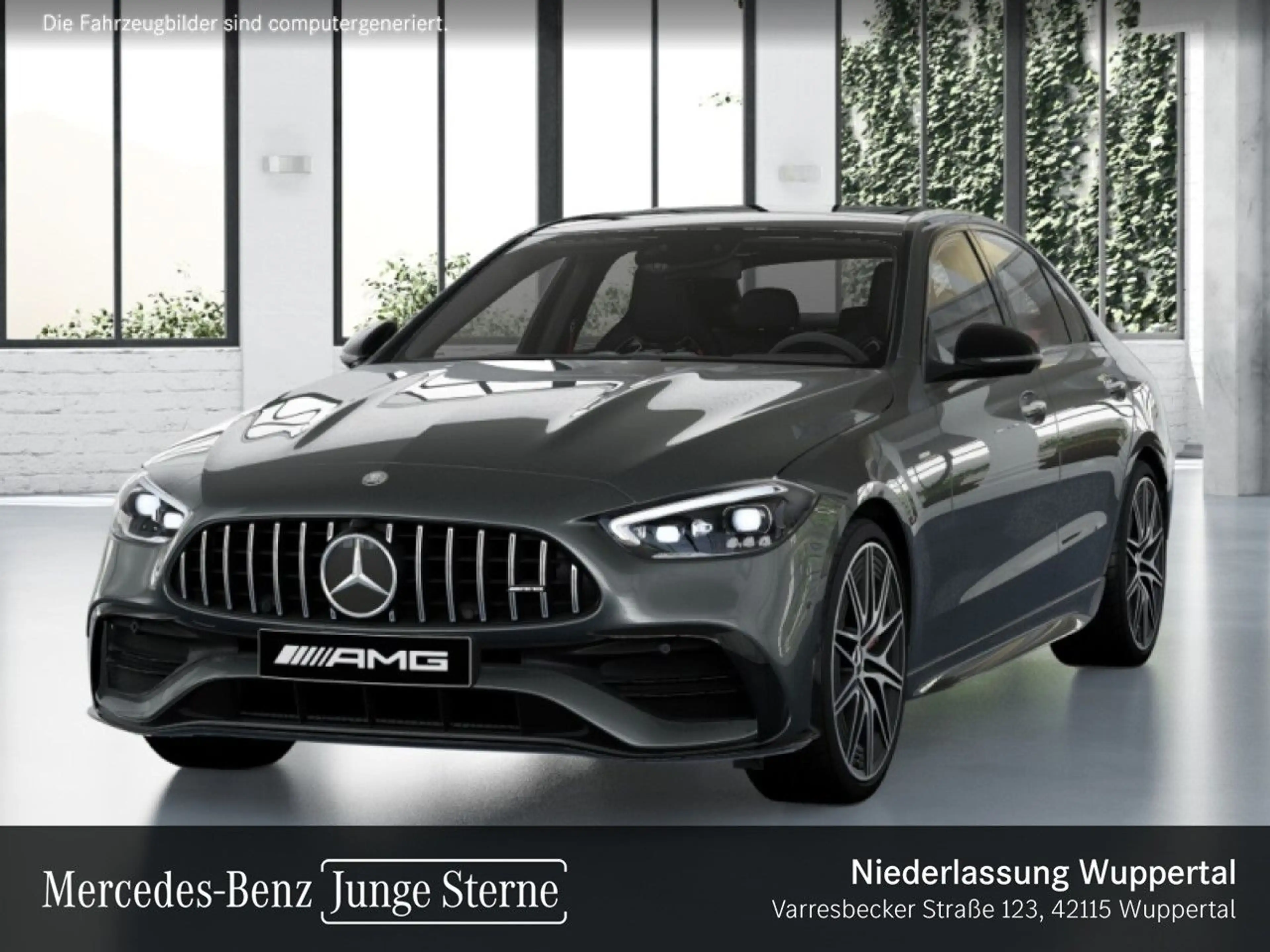 Mercedes-Benz C 43 AMG C 43 4M NIGHT+PANO+360+BURMESTER+PERFSITZE+KEYLESS — photo 2