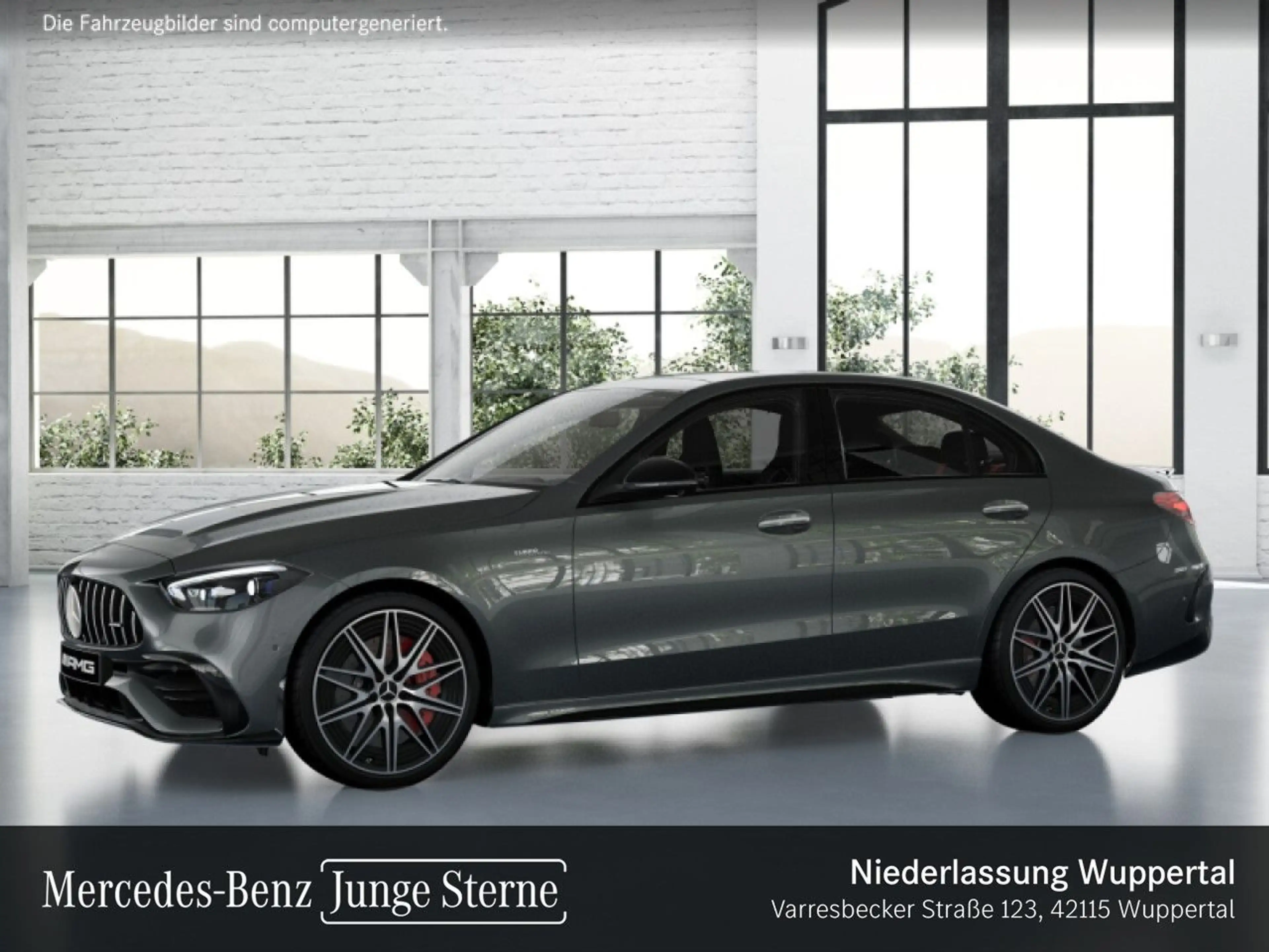 Mercedes-Benz C 43 AMG C 43 4M NIGHT+PANO+360+BURMESTER+PERFSITZE+KEYLESS — photo 3