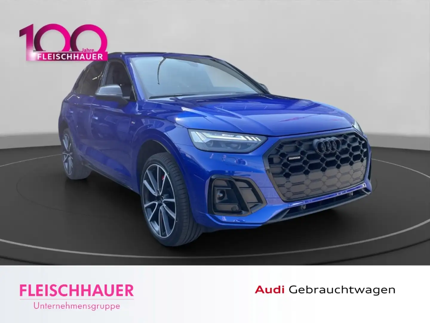 Audi Q5 40 TDI S-Line B&O MATRIX PANO UPE: 77.270,-€ Blau - 1
