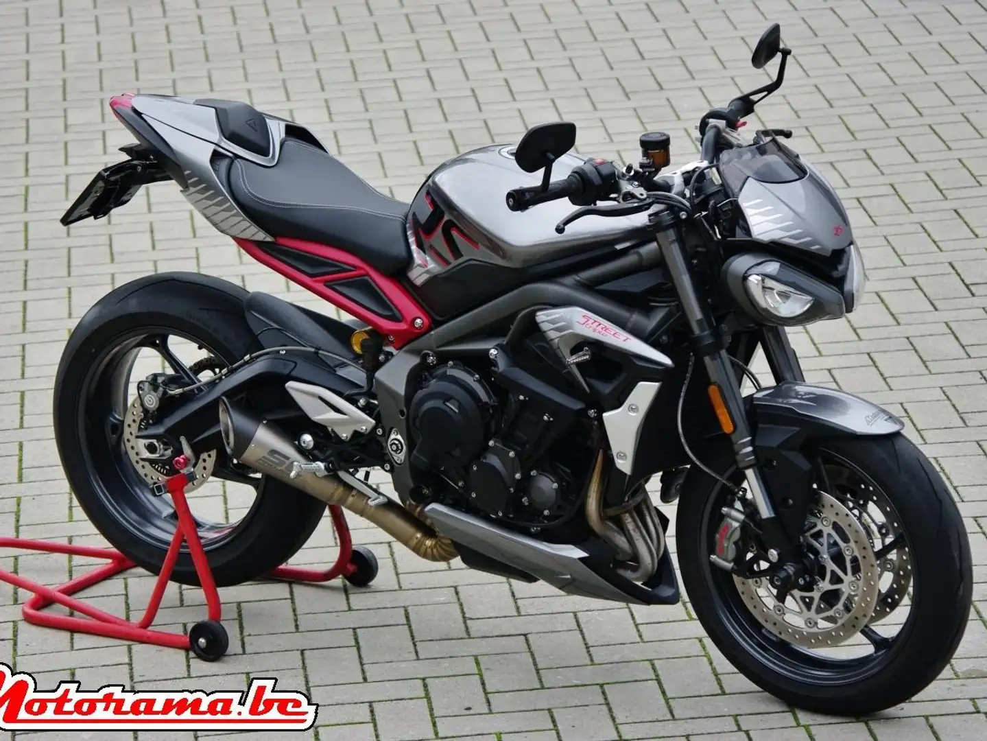 Triumph Street Triple 765 RS Grijs - 1