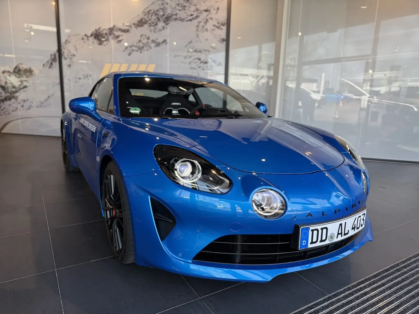 Alpine A110 S - 2024 Mikrofaser-Paket+Focal-Premium Bleu - 2