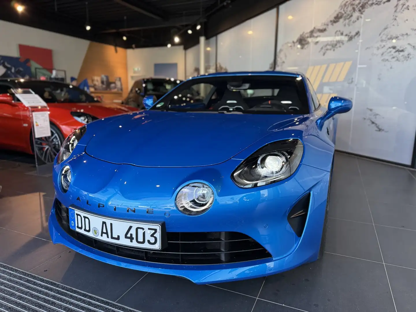 Alpine A110 S - 2024 Mikrofaser-Paket+Focal-Premium Bleu - 1
