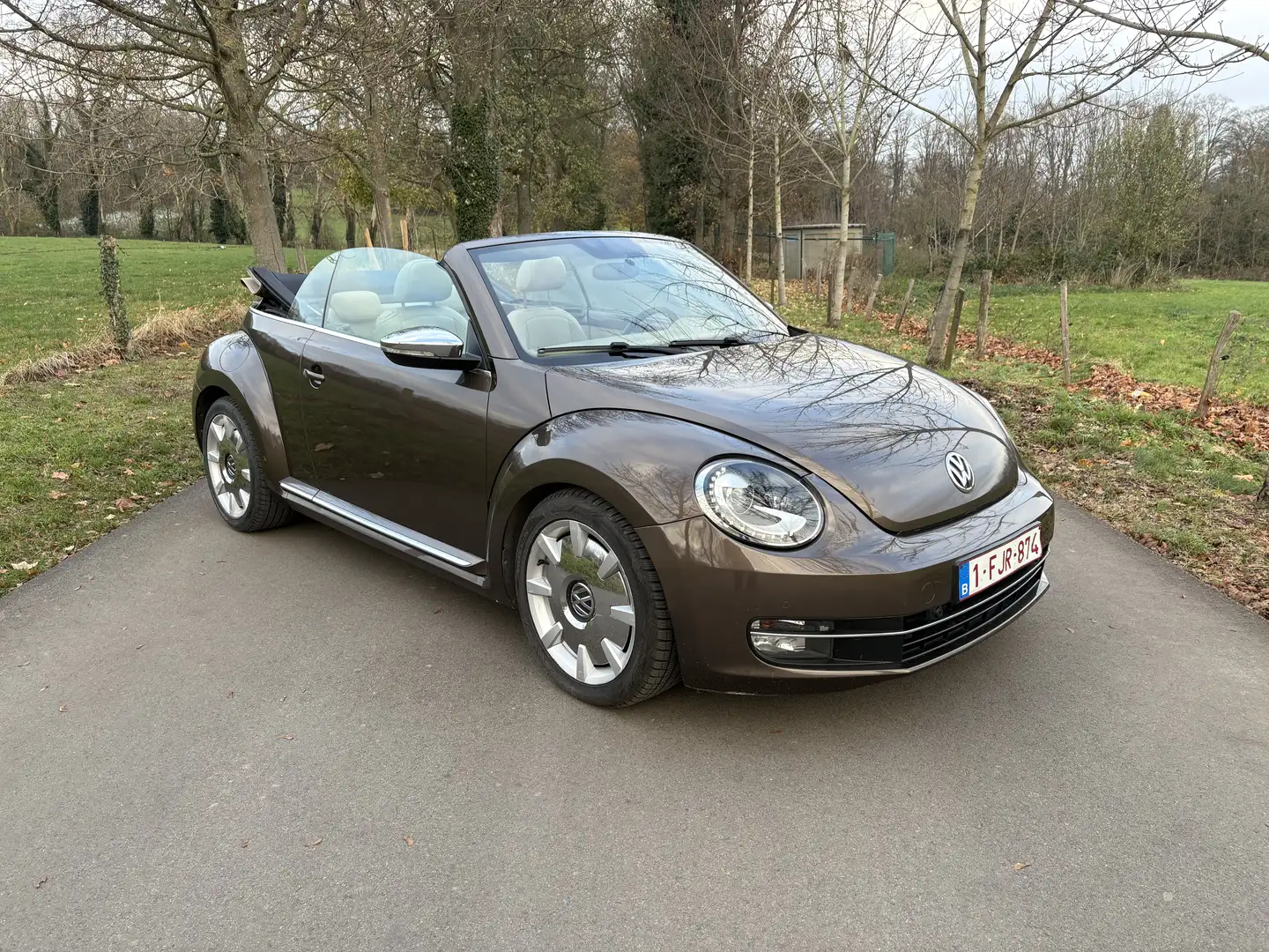 Volkswagen New Beetle Cabrio 2.0 TDi Коричневий - 2