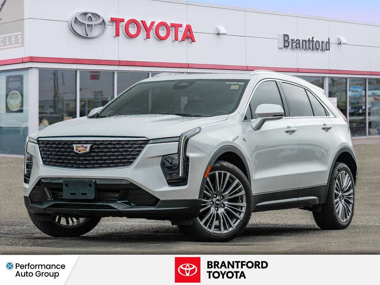 White 2024 Cadillac XT4 SUV / Crossover Four-Wheel Drive Automatic