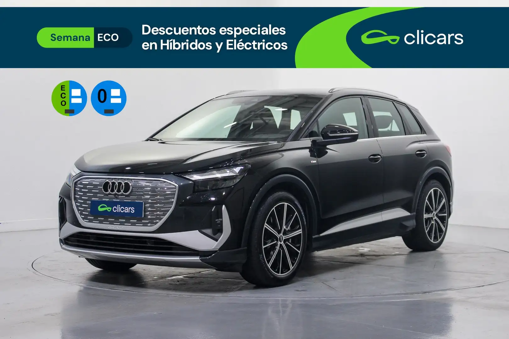Audi Q4 e-tron 40 S Line 82KWh Negro - 1