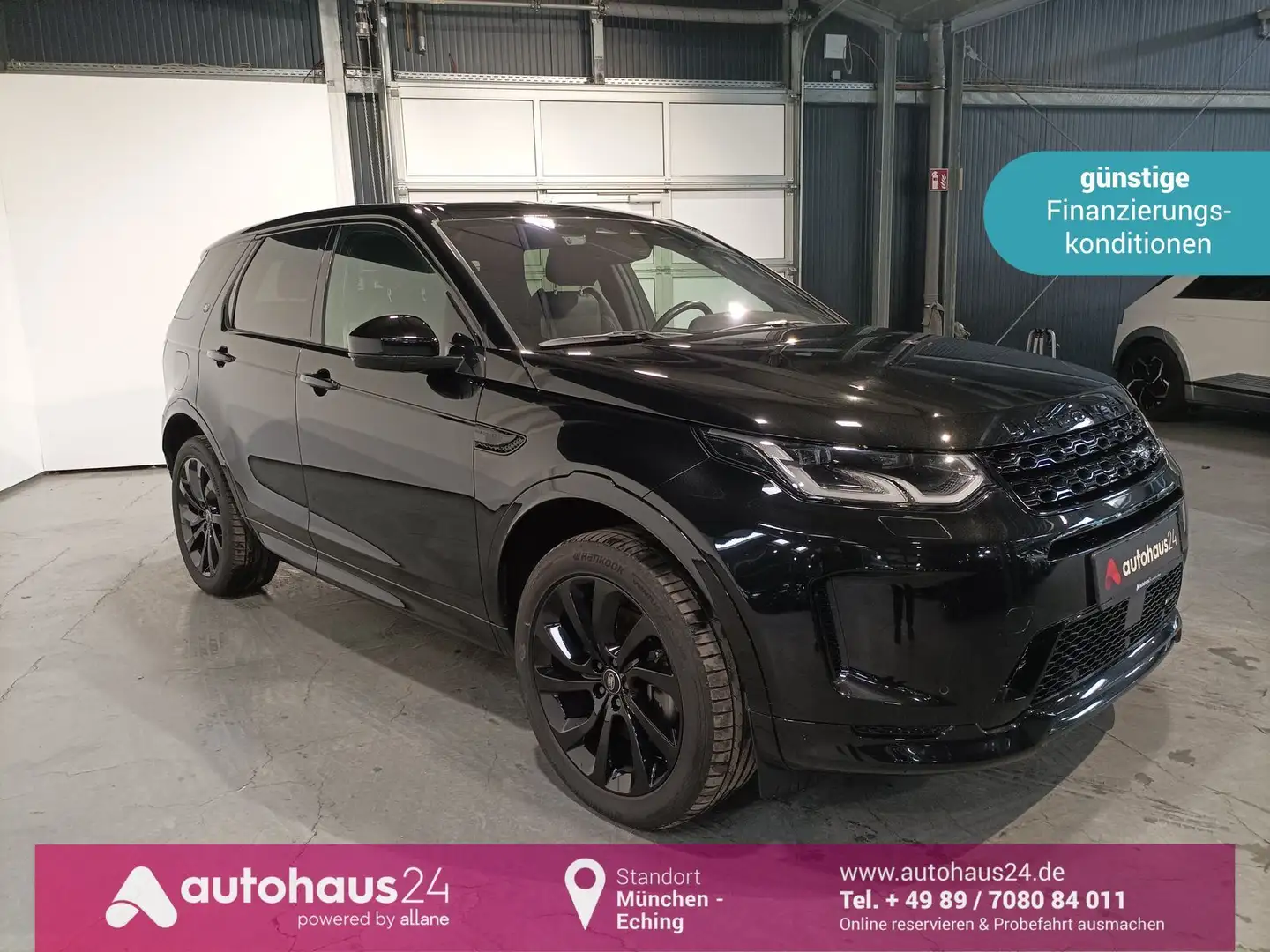 Land Rover Discovery Sport 1,5 P300e SE|LED|Navi|AHK|Leder Schwarz - 1