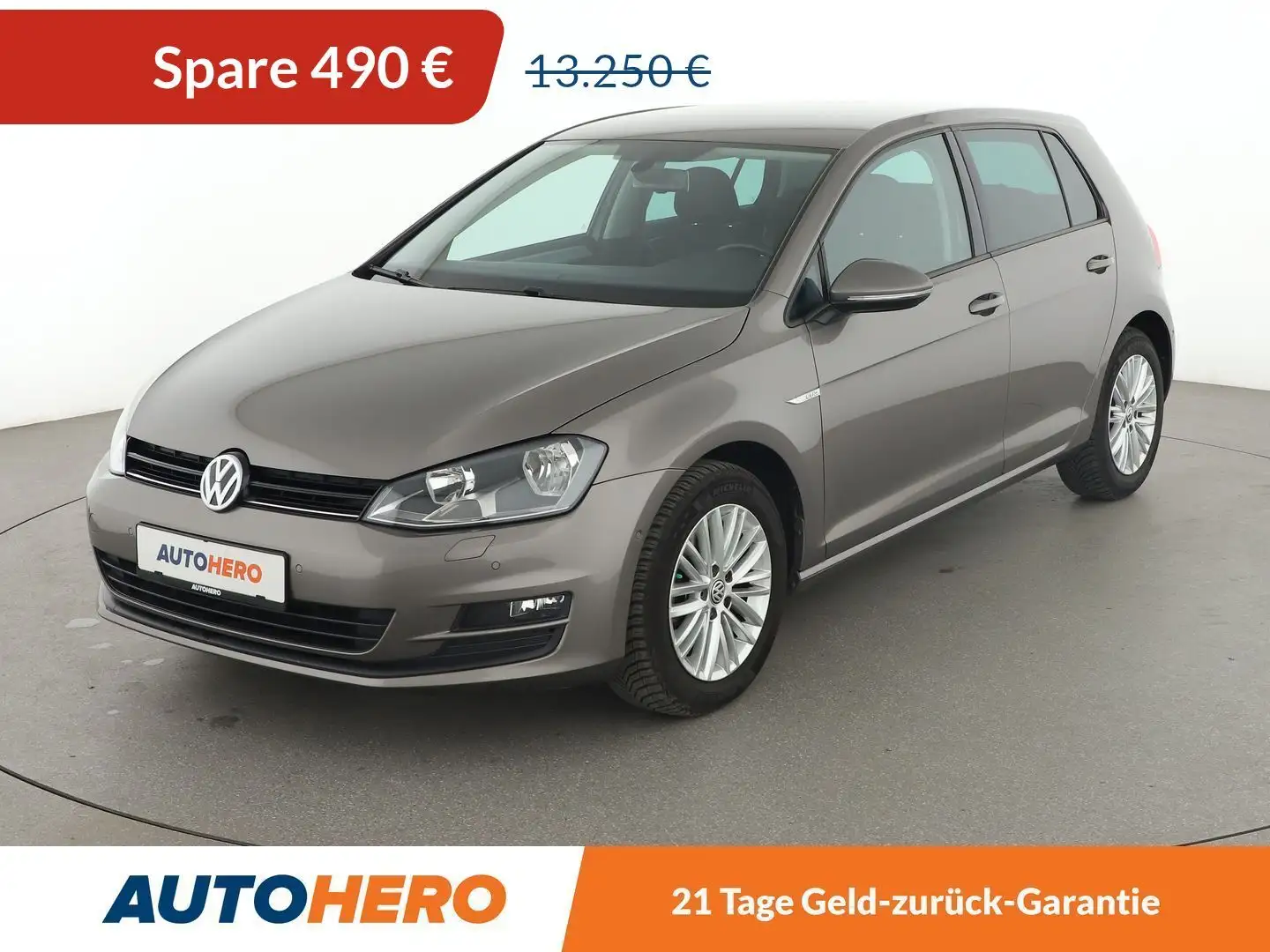 Volkswagen Golf 1.6 TDI Cup BMT*PDC*SHZ*KLIMA*TEMPO*GARANTIE* Grau - 1