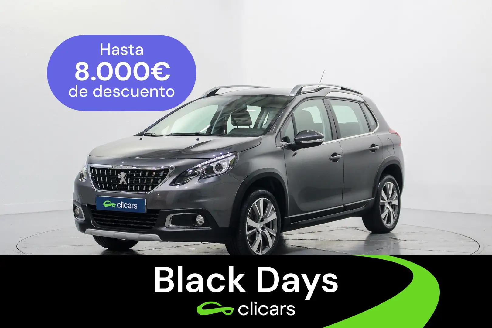 Peugeot 2008 1.2 PureTech S&S Allure 130 Gris - 1