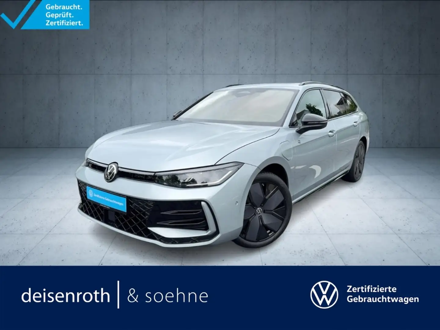 Volkswagen Passat Variant R-Line eHybrid AHK/Pano/360/HuK/19''/Nav/Assist Silber - 1