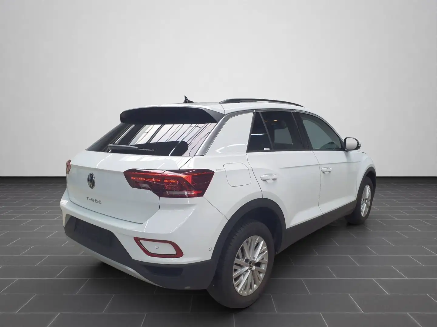 Volkswagen T-Roc 1,0 TSI NAVI/LED/PDC/Sitzheizung vo/u.v.m. Weiß - 2