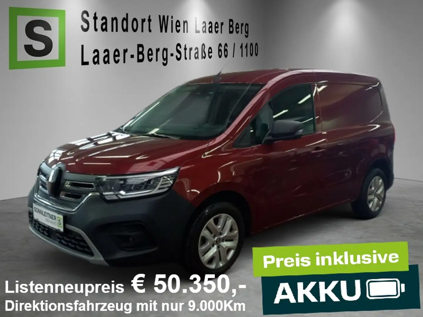 Renault Kangoo KANGOO Van E-Tech Electric Extra 22kW Rot - 1
