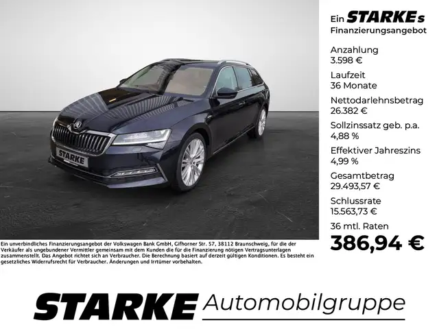 Skoda Superb Combi 2.0 TDI DSG Laurin & Klement