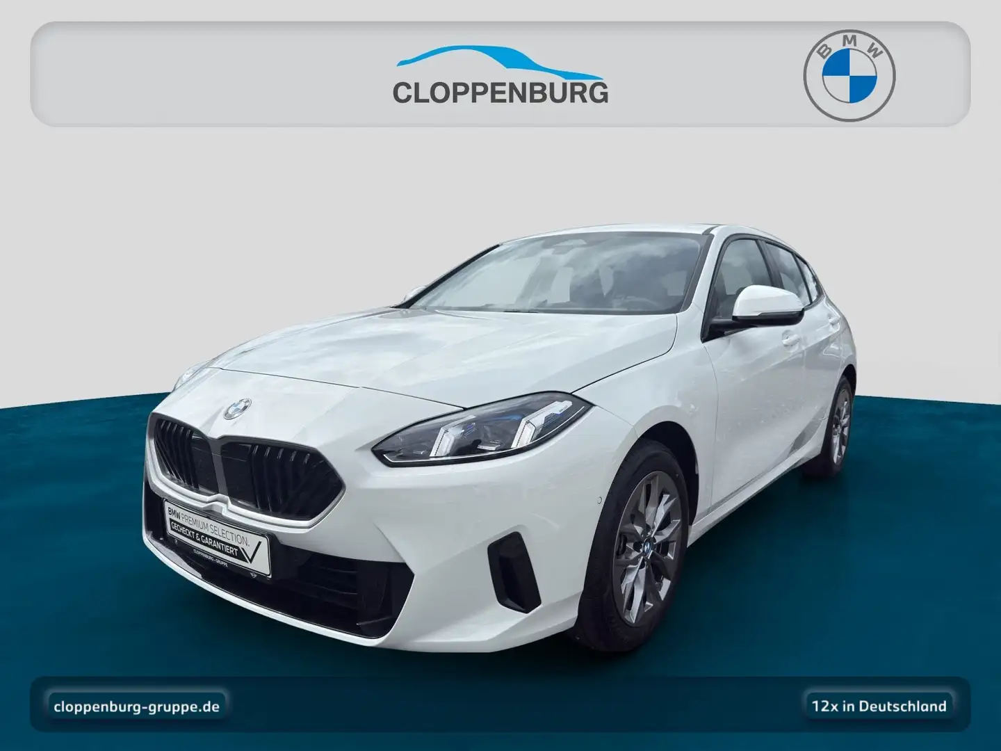 BMW 120 Navi+SHZ+KeyGO+HiFi+Fernl.Ass UPE: 40.929€ Weiß - 1