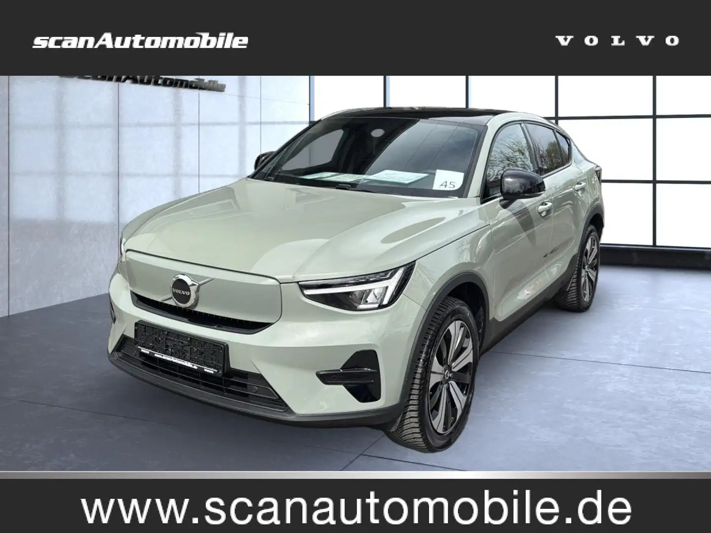 Volvo C40 Plus Recharge Pure Electric 2WD Bluetooth LED Grün - 1